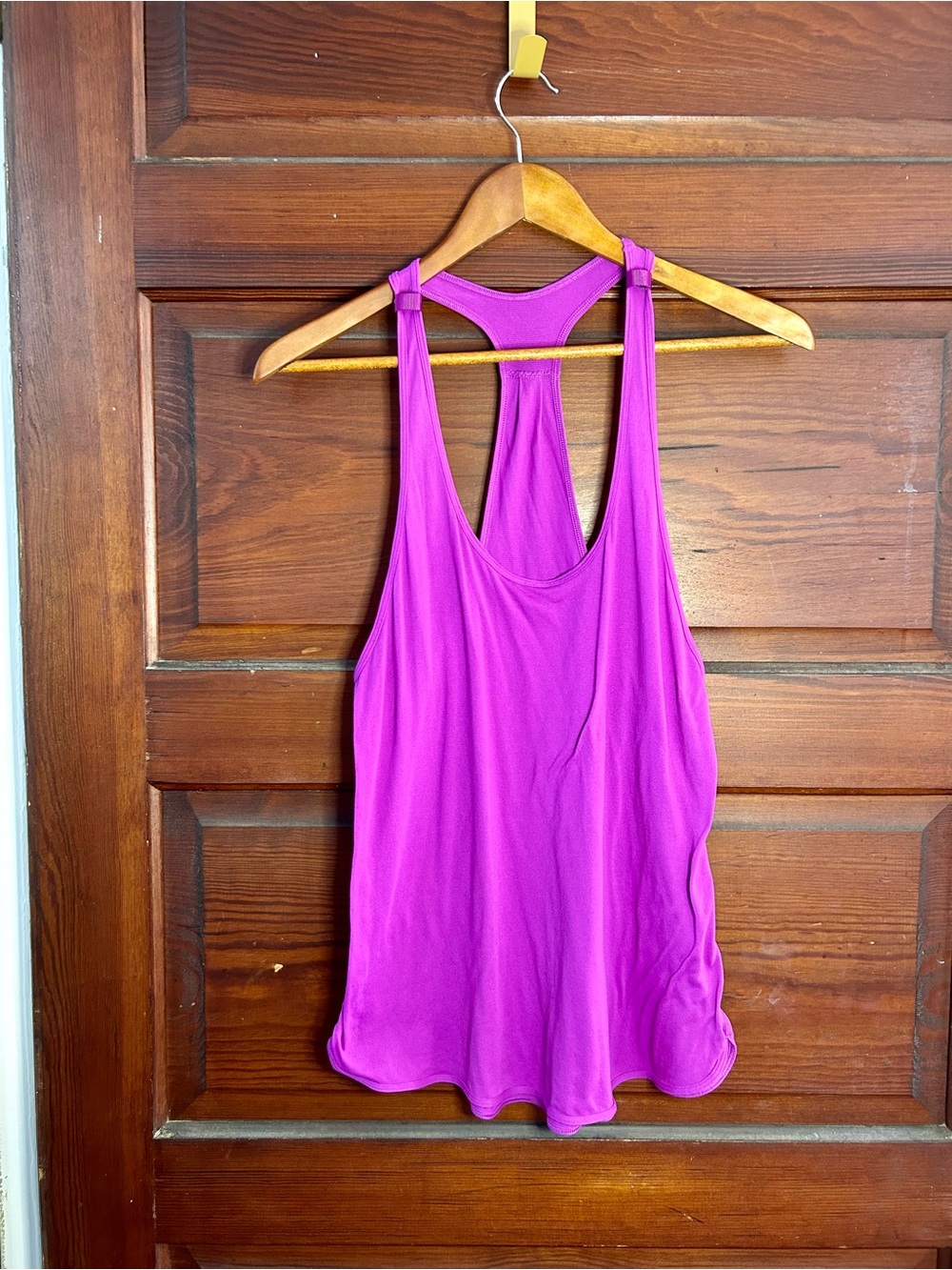 lululemon athletica Women's Magenta Racerback Tank Top Built-In Bra Strap Holder - Picture 5 of 8